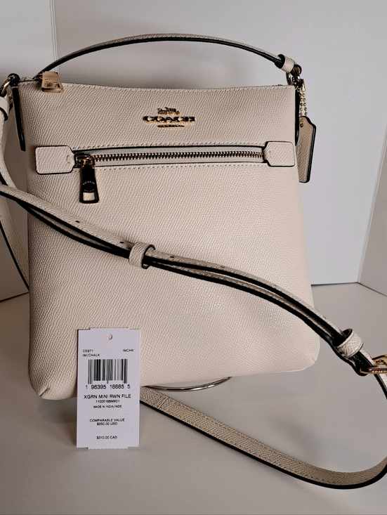 Coach EUC Mini Rowan File Crossbody Bag - Picture 4 of 6
